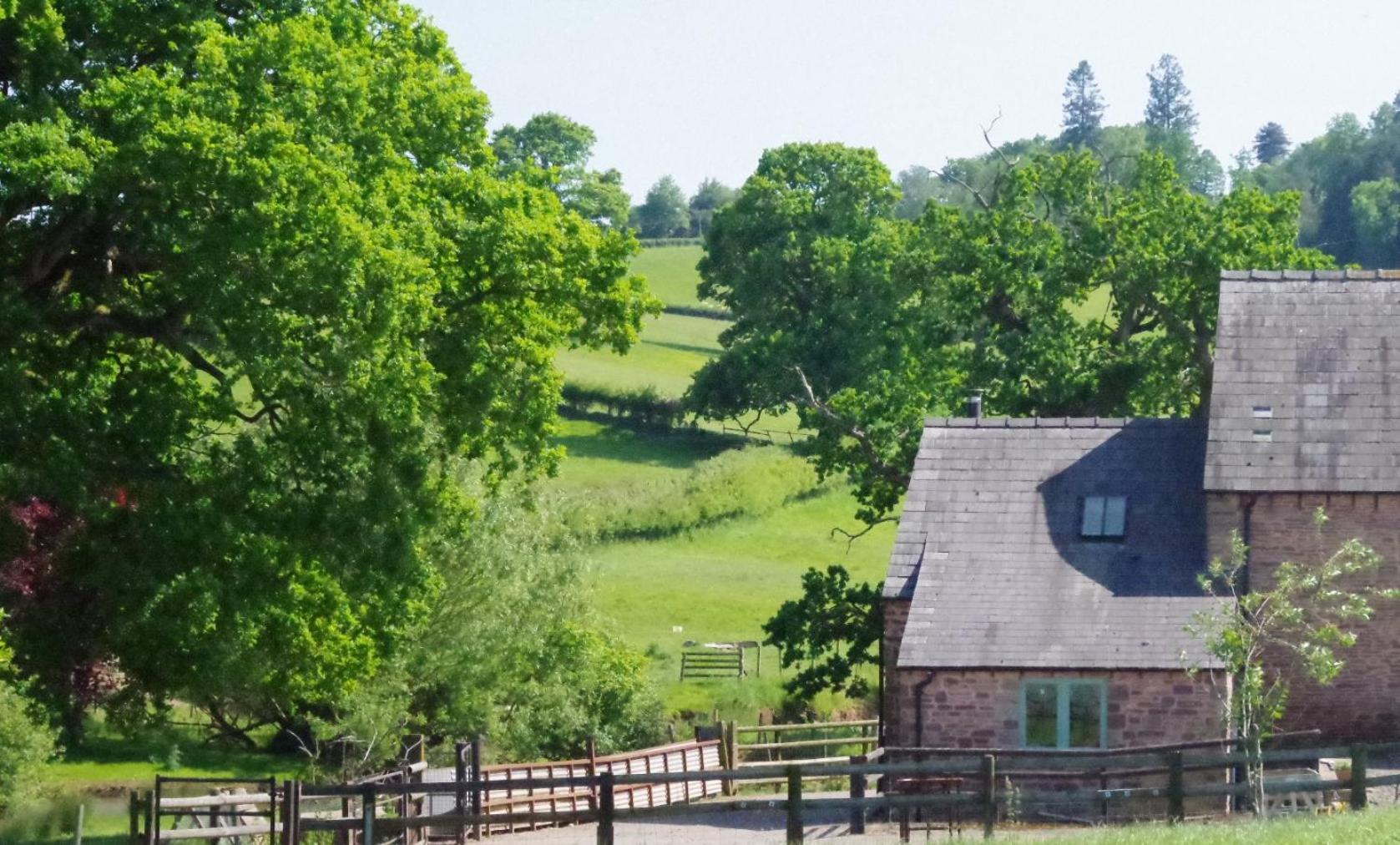Oaklands Cottage On A Rural Farm Dingestow Exteriör bild